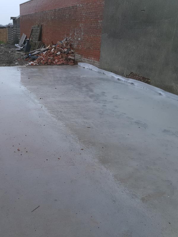 Travaux extension d'habitation sur le bizet