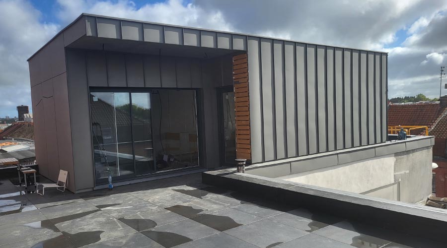 Création d’une extension en bois à Tourcoing