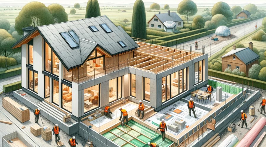 Extension d'Habitation au Bizet : L'Innovation par Batilex
