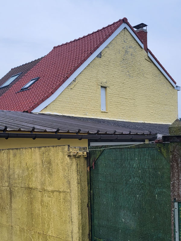 Toiture au ploegsteert complètement rénovée