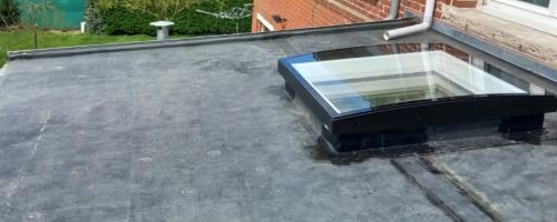 Rénovation de toiture plate à Quesnoy-sur-Deûle : isolation et puits de lumière