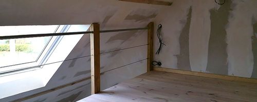Contruction d'une mezzanine