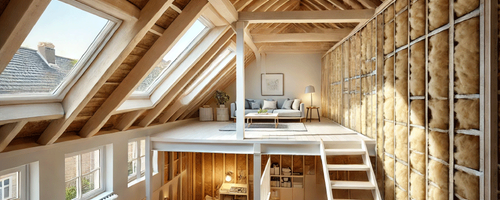 Rénovation de Combles à Bailleul
