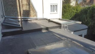 Toiture plate renové sur bailleul
