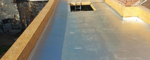 Renovation d'une toiture plate en EPDM à Quesnoy sur Deule