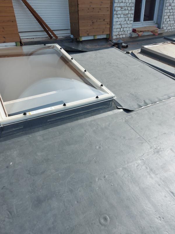 EPDM toiture en rénovation à Loos